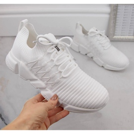 Lehké bílé sportovní boty Big Star JJ274275 bílý 1