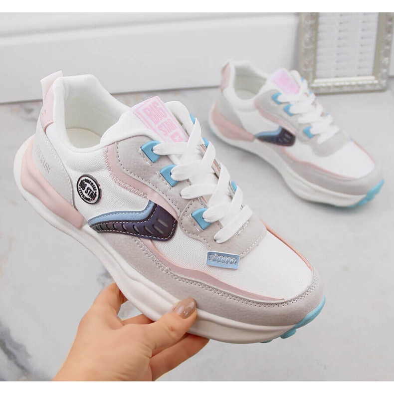 Vícebarevné dámské sportovní boty Big Star KK274097 vícebarevný 1 Vícebarevné dámské sportovní boty Big Star KK274097 vícebarevný 1