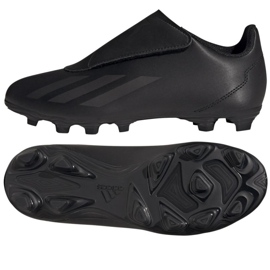 Boty Adidas X Crazyfast.4 Vel FxG Jr IE4063 černý 1