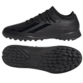 Boty Adidas X CRAZYFAST.3 Tf Jr IE1570 černý 1