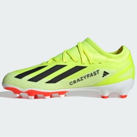 Boty Adidas X Crazyfast League Ll Mg Jr IF0683 žlutá 1 Boty Adidas X Crazyfast League Ll Mg Jr IF0683 žlutá 1