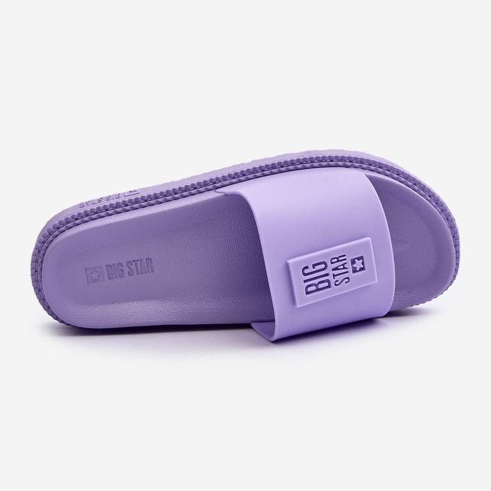 Dámské žabky Big Star LL274426 Purple fialová 1