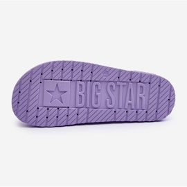Dámské žabky Big Star LL274426 Purple fialová 2