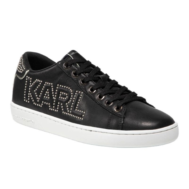 Karl Lagerfeld Boty Karl Lagefeld Kupsole Ii Karl Mikrostud Logo W KL61221 černá 1