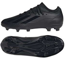 Kopačky adidas X Crazyfast.3 Fg Jr ID9355 černý 1