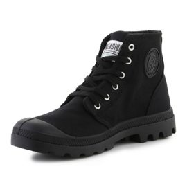 Boty Palladium Hi Organic Ii U 77100-008-M černá 2