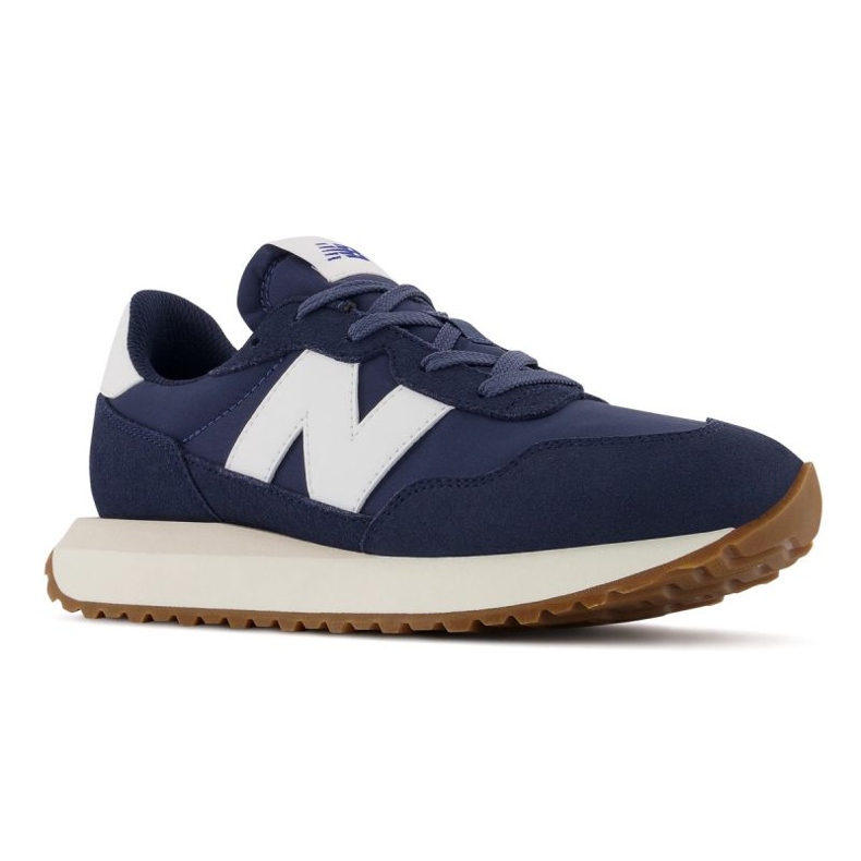 Boty New Balance Jr GS237PD, tmavě modrá modrý 1