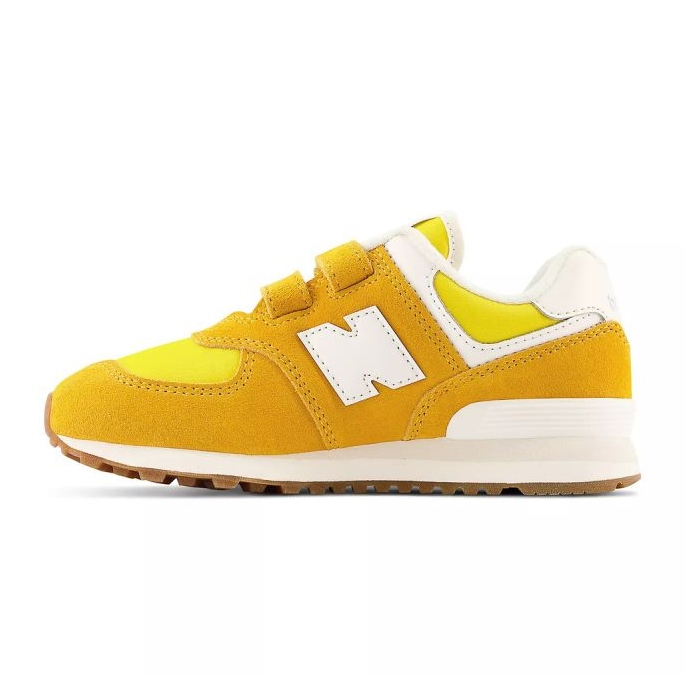 Boty New Balance Jr PV574RC1 žlutá 1