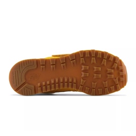 Boty New Balance Jr PV574RC1 žlutá 4