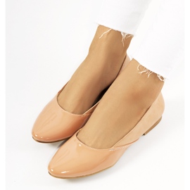 Růžové baleríny Gambi růžový 1