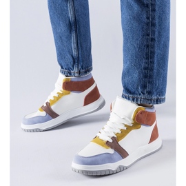 Elizabethiny fialové vysoké tenisky fialový 1