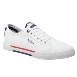 Boty Pepe Jeans Brady Basic M PMS30816 bílý 1