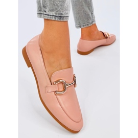 Dámské mokasíny Tulip Nude Color růžový 2