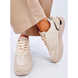 Lehké dámské tenisky Doleh Beige béžový 1 Lehké dámské tenisky Doleh Beige béžový 1