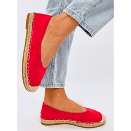Dámské espadrilky Treisa Red červený 2