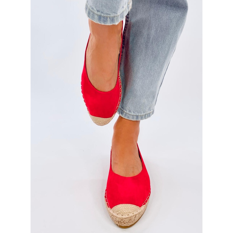 Dámské espadrilky Treisa Red červený 1