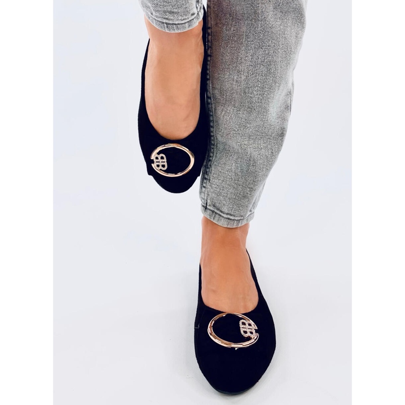 Dámské baleríny Gauri Black černý 1