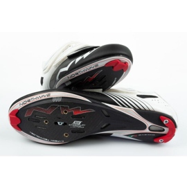 Cyklistické boty Northwave Torpedo 3S 80141004 51 bílá a černá bílý 4
