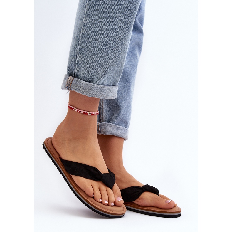 Dámské žabky Big Star LL274625 Black černá 2