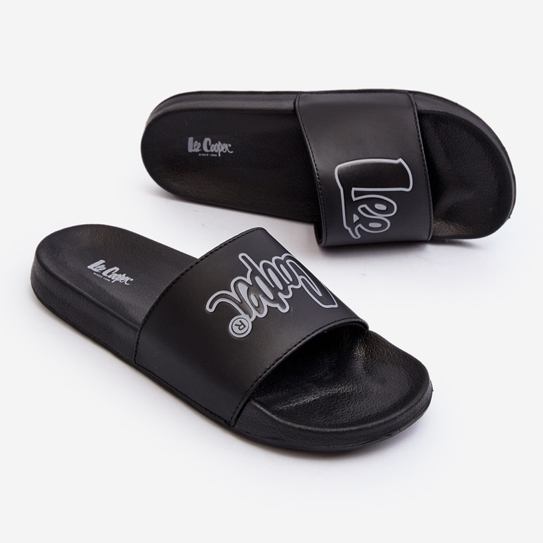 Pánské žabky Lee Cooper LCW-24-42-2485M černé černý 2