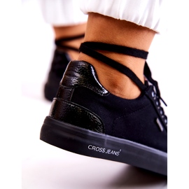 Dámské tenisky Tied Cross Jeans JJ2R4039C Black černá 2