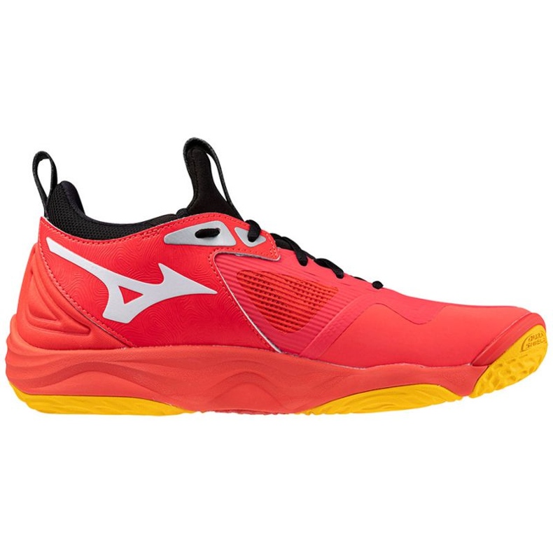 Volejbalové boty Mizuno Wave Momentum 3 M V1GA231204 červené 1