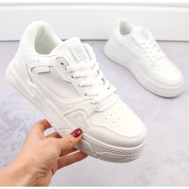 Bílé sportovní boty Big Star NN274667 bílý 2 Bílé sportovní boty Big Star NN274667 bílý 2