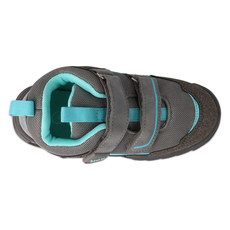 Dětská treková nepromokavá sportovní obuv Befado 515Y009 šedá 3