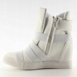 Tenisky s gumovými proužky AF24 White bílý 1