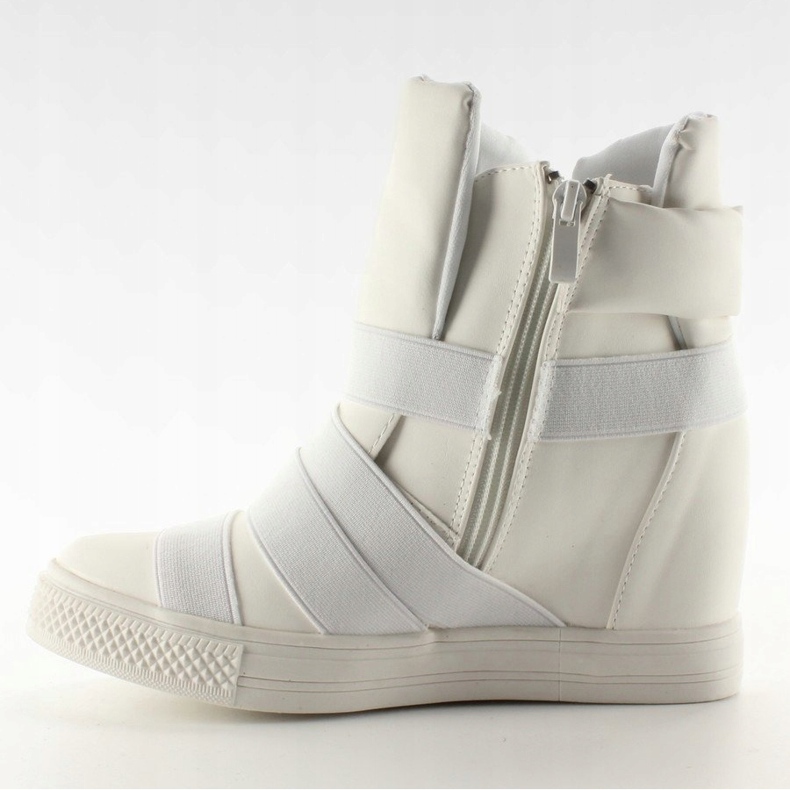 Tenisky s gumovými proužky AF24 White bílý 1