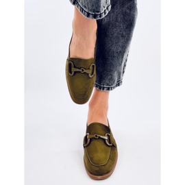 Dámské mokasíny Isidora Green zelený 1