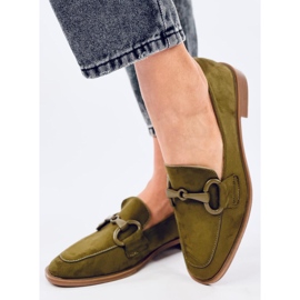 Dámské mokasíny Isidora Green zelený 2