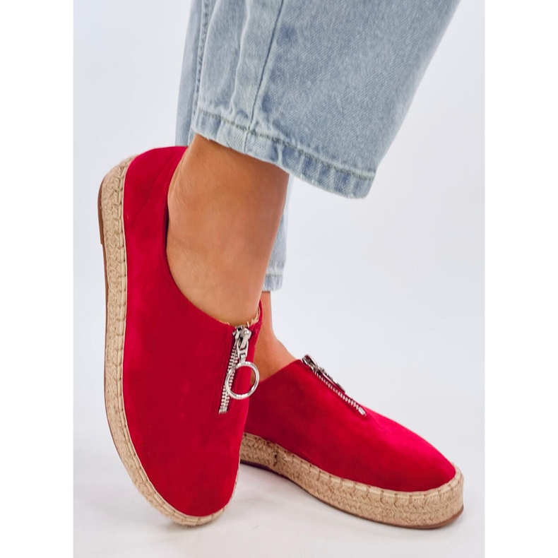 Dámské espadrilky Flynn Red červené 1