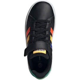 Boty Adidas Grand Court 2.0 El K Jr HP8914 černý 1