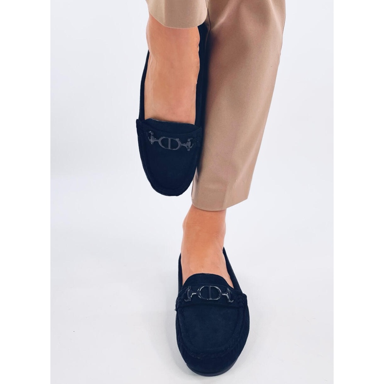 Dámské semišové mokasíny Trabei Navy modrý 1