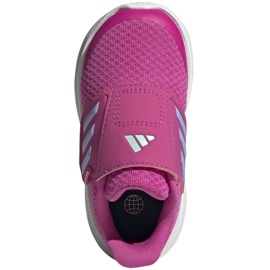 Boty Adidas Runfalcon 3.0 Sport Running Hook-and-Loop Jr HP5860 růžový 1