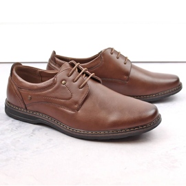 News Elegantní hnědé pánské boty Unisoft Men's Collection 4092 hnědý 1