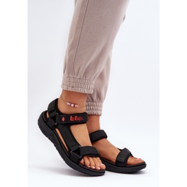 Dámské sandály Lee Cooper LCW-24-34-2615 Black černá 3