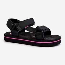 Dámské sandály na platformě Lee Cooper LCW-24-05-2751L Černé černá 3