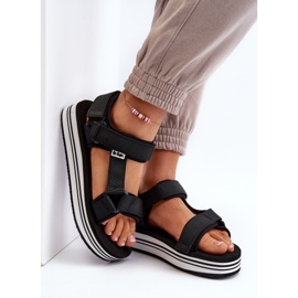 Dámské sandály na platformě Lee Cooper LCW-24-05-2753 Black černý 2