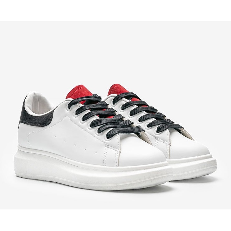 Podrážky Chunky Lauryn v bílé barvě bílý 1