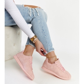 Růžové sportovní boty Sahla růžový 1 Růžové sportovní boty Sahla růžový 1