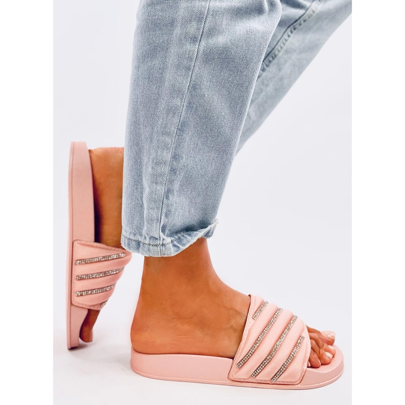 Dámské pantofle Jaime Pink růžový 2