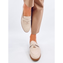 Dámské mokasíny Antonisa Beige béžový 1