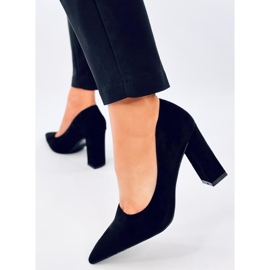 Černé jehlové lodičky Verizon černý 2