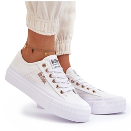 Dámské Tenisky na platformě Lee Cooper LCW-24-31-2725 Bílé bílý 10