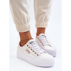 Dámské Tenisky na platformě Lee Cooper LCW-24-31-2725 Bílé bílý 6