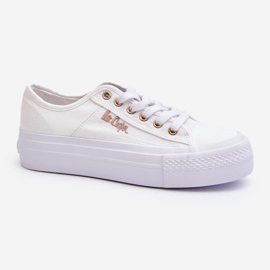 Dámské Tenisky na platformě Lee Cooper LCW-24-31-2725 Bílé bílý 2