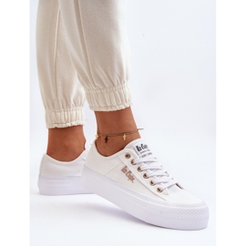 Dámské Tenisky na platformě Lee Cooper LCW-24-31-2725 Bílé bílý 7