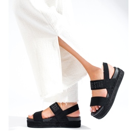 Dámské sandály Big Star LL274856 Black černý 2